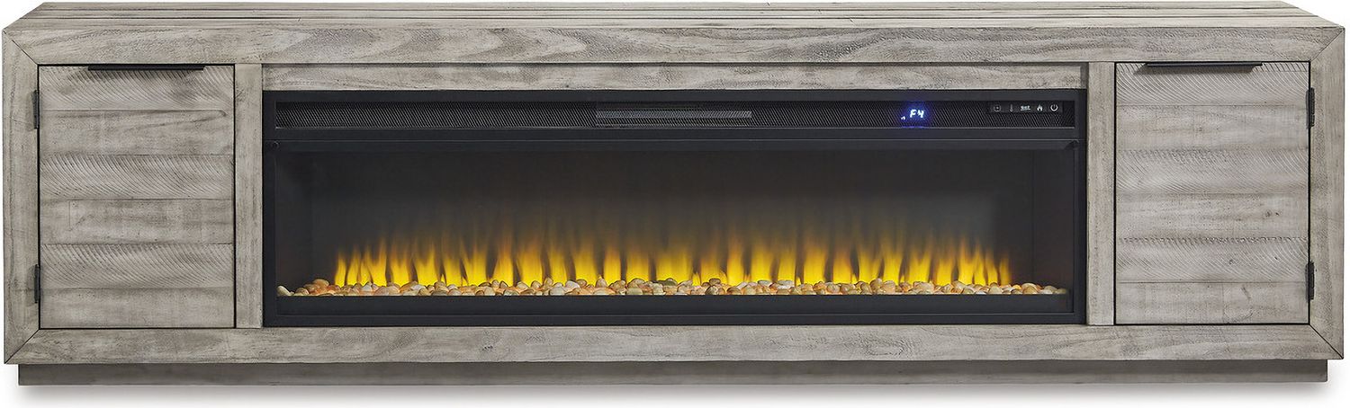 Wide Fireplace Insert W10022
