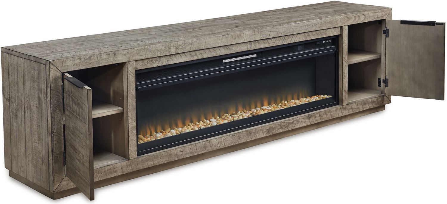 Wide Fireplace Insert W10022