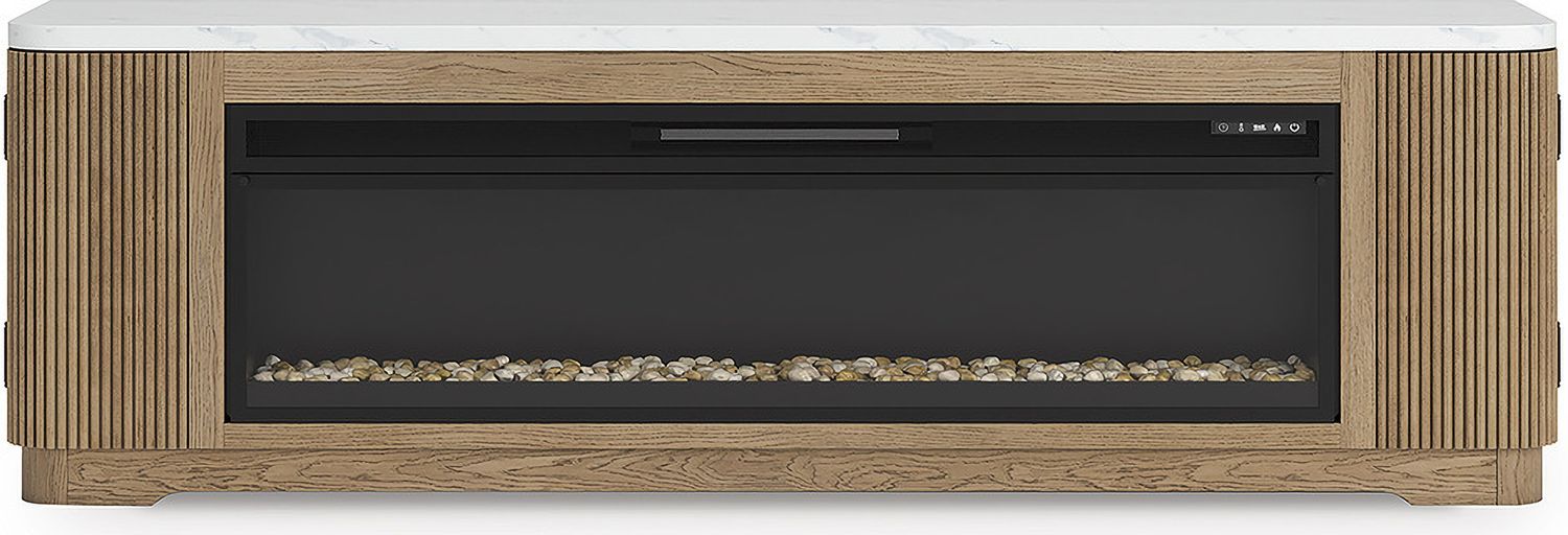 Wide Fireplace Insert W10022