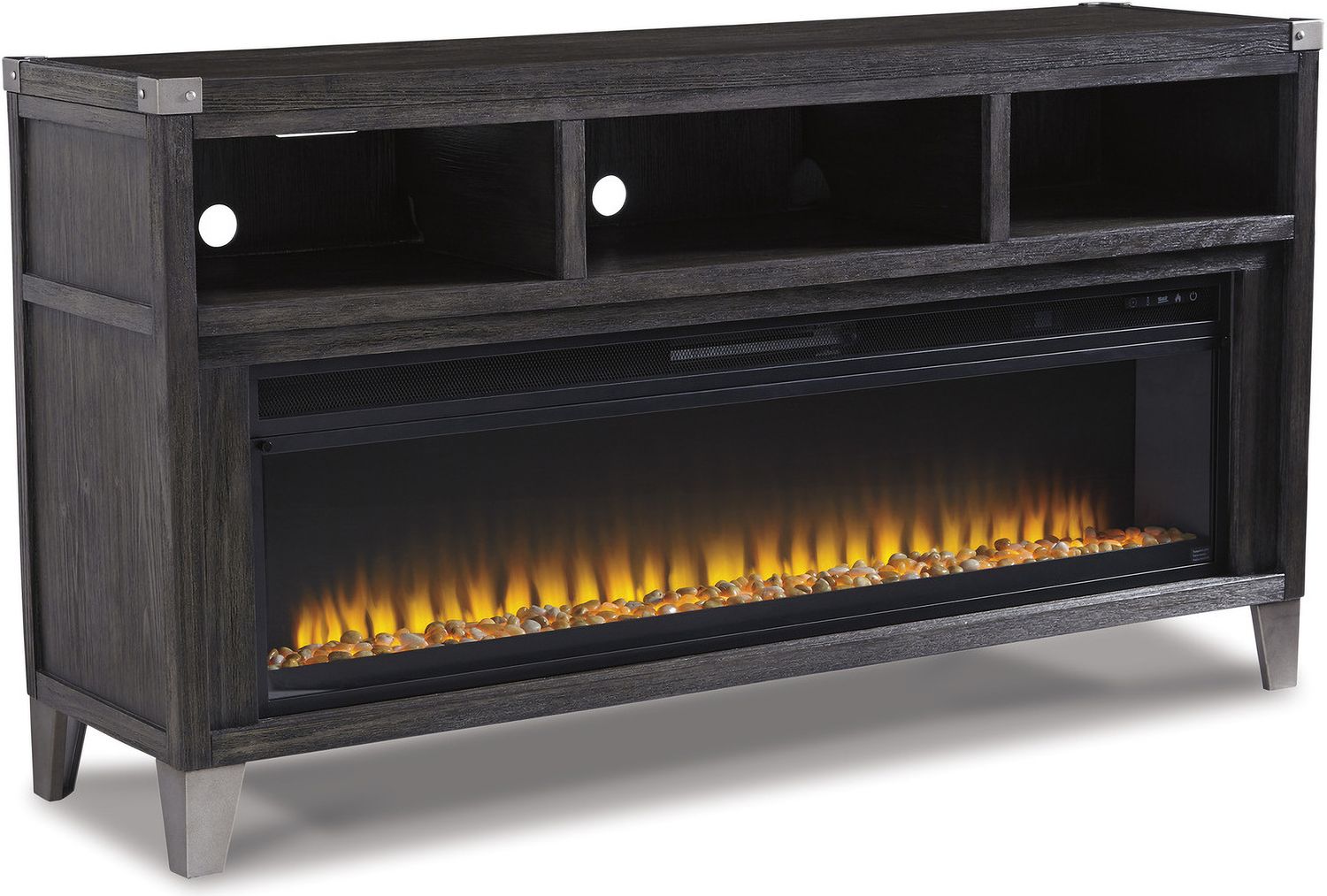 Wide Fireplace Insert W10022