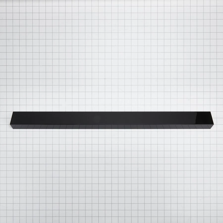 30" Slide-in Range Rear Trim Kit, Black, With (1) Metal Trim Piece And Installation Instructions view 2