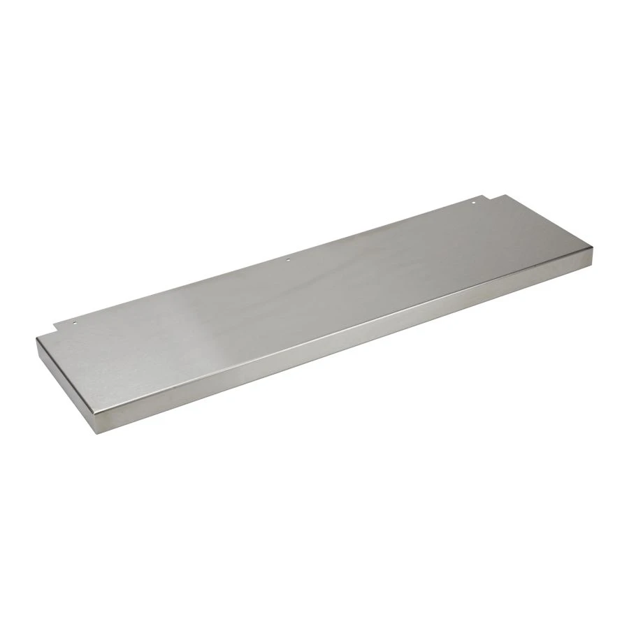 30" Range Stainless Steel Backsplash, Size: 9" H W10115773