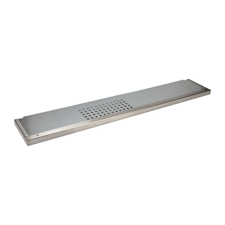 Stainless Steel Backsplash - for 48" W Range or Cooktop, Size: 48" W x 9" H W10115777