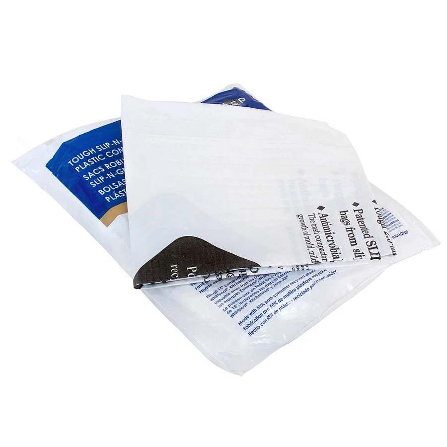 Heavy-duty Plastic Compactor Bags (15-pack) - White With Odor Remover For 15-in Compactor Models W10165295RP