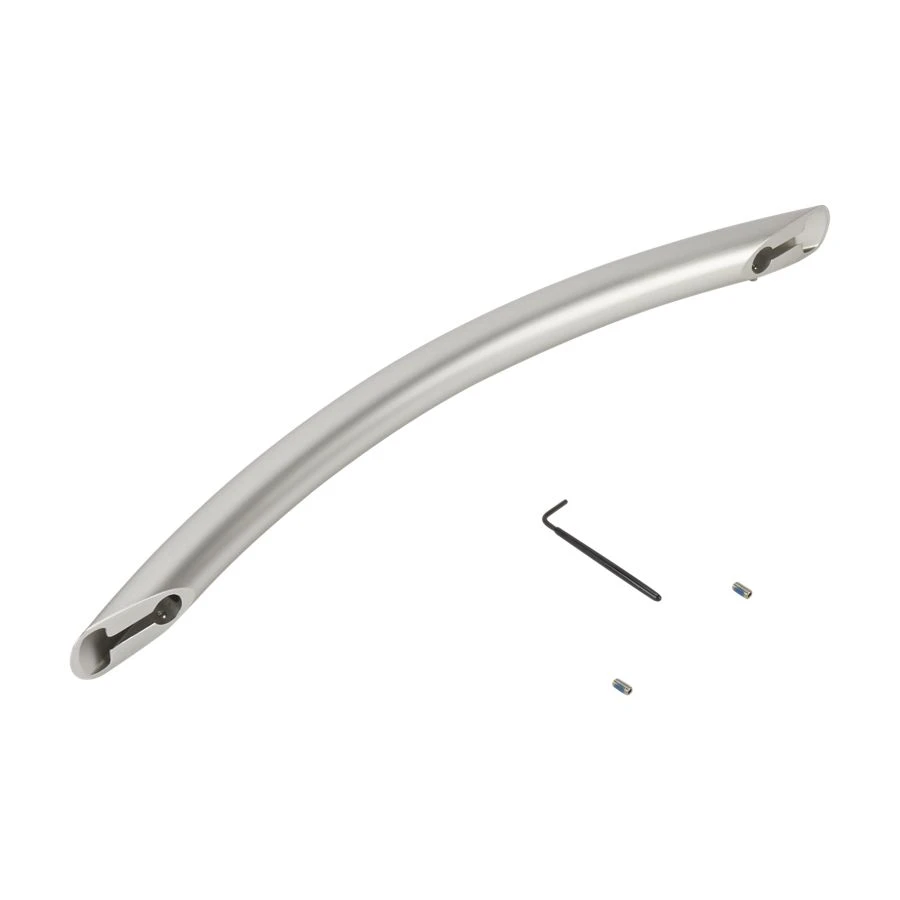 Dishwasher Door Handle Assembly - Arch Ii, Stainless Steel Front Mount Design For Post September 2010 Models W10195738A