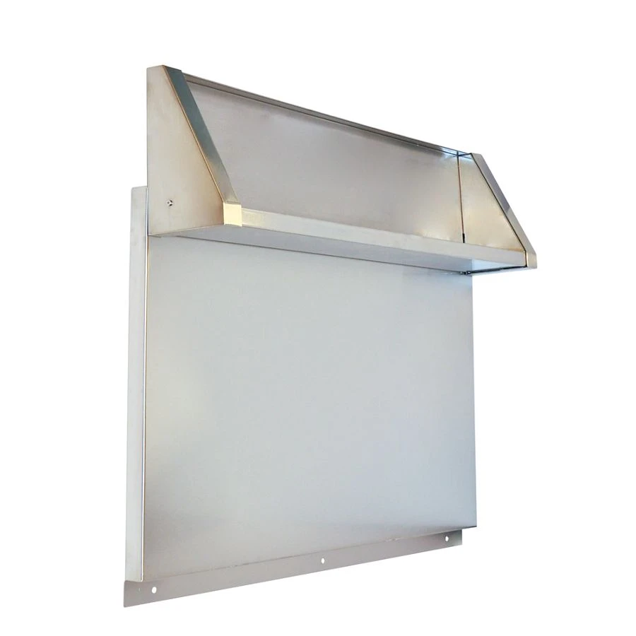 Stainless Steel Backsplash With Dual Position Shelf, Measures 36" W X 22" H - For 36" Range Or Cooktop W10225949
