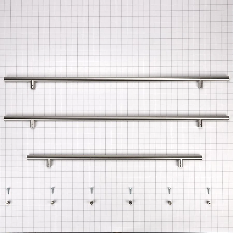 French Door Bottom Mount Refrigerator Euro/Towel Bar Style Handle Kit W10250636