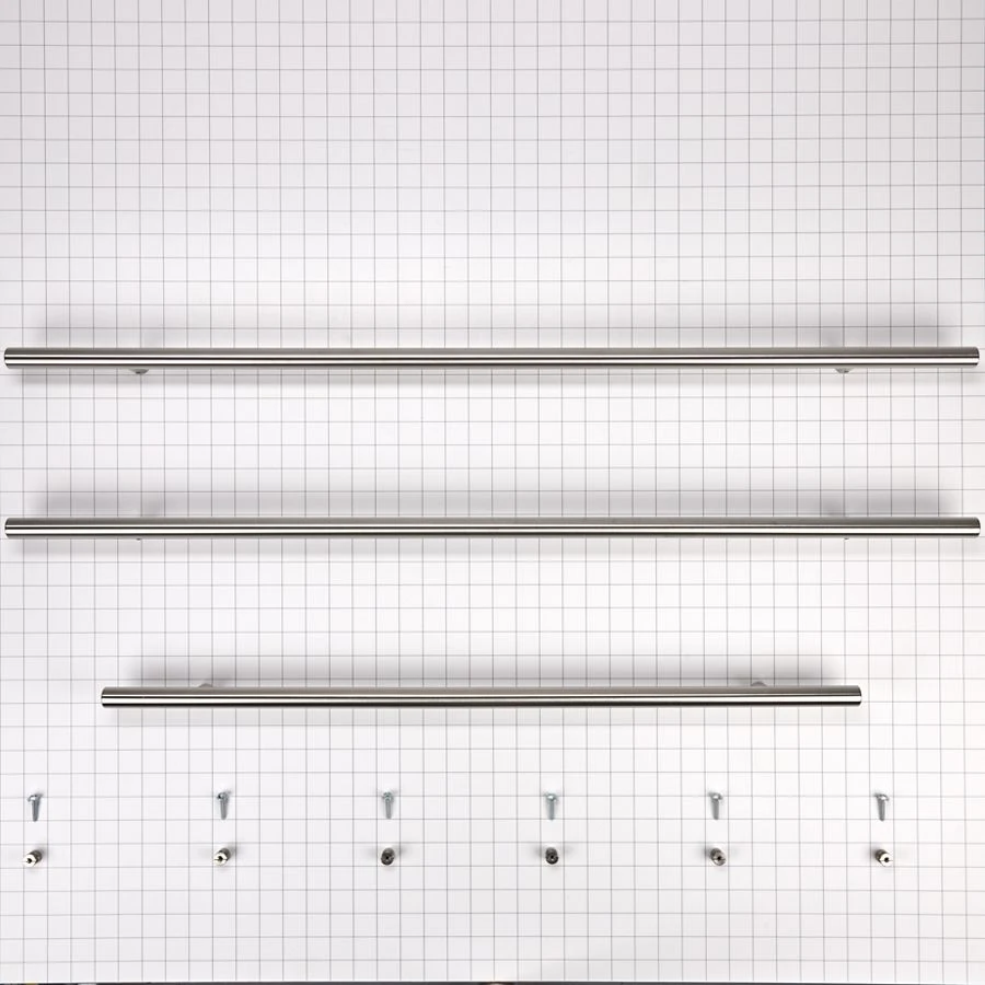 French Door Bottom Mount Refrigerator Euro/Towel Bar Style Handle Kit W10250636