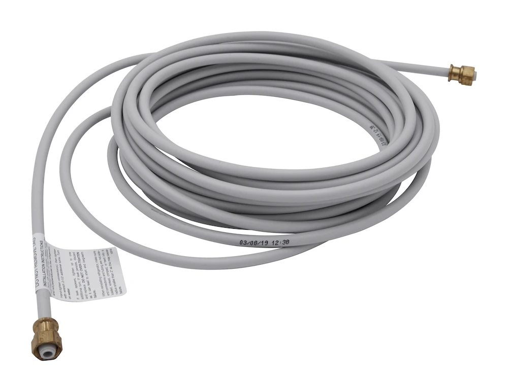 Refrigerator Water Line Installation Kit, Gray, With 25' Of Pex Tubing And 1/4" Fittings For Ice And Water Hook Up W10267701RP