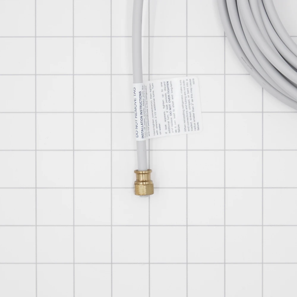 Refrigerator Water Line Installation Kit, Gray, With 25' Of Pex Tubing And 1/4" Fittings For Ice And Water Hook Up W10267701RP