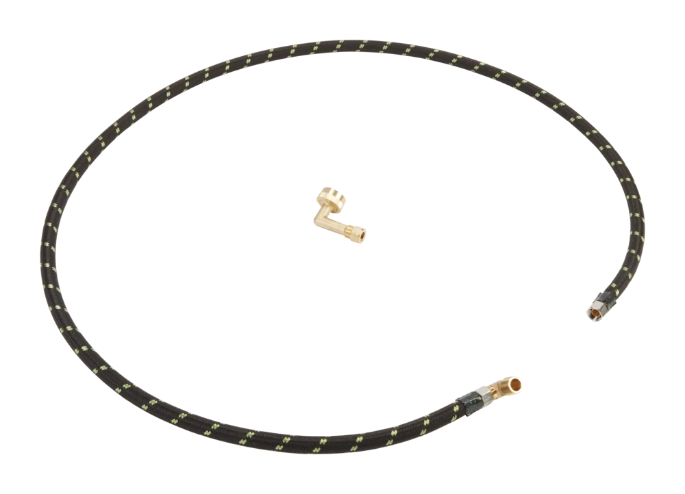 Dishwasher Water Line Installation Kit With 6' Hose, 3/8" X 3/8" Npt Male Compression Elbow, 3/4" X 3/8" Brass Gooseneck W10278635RP