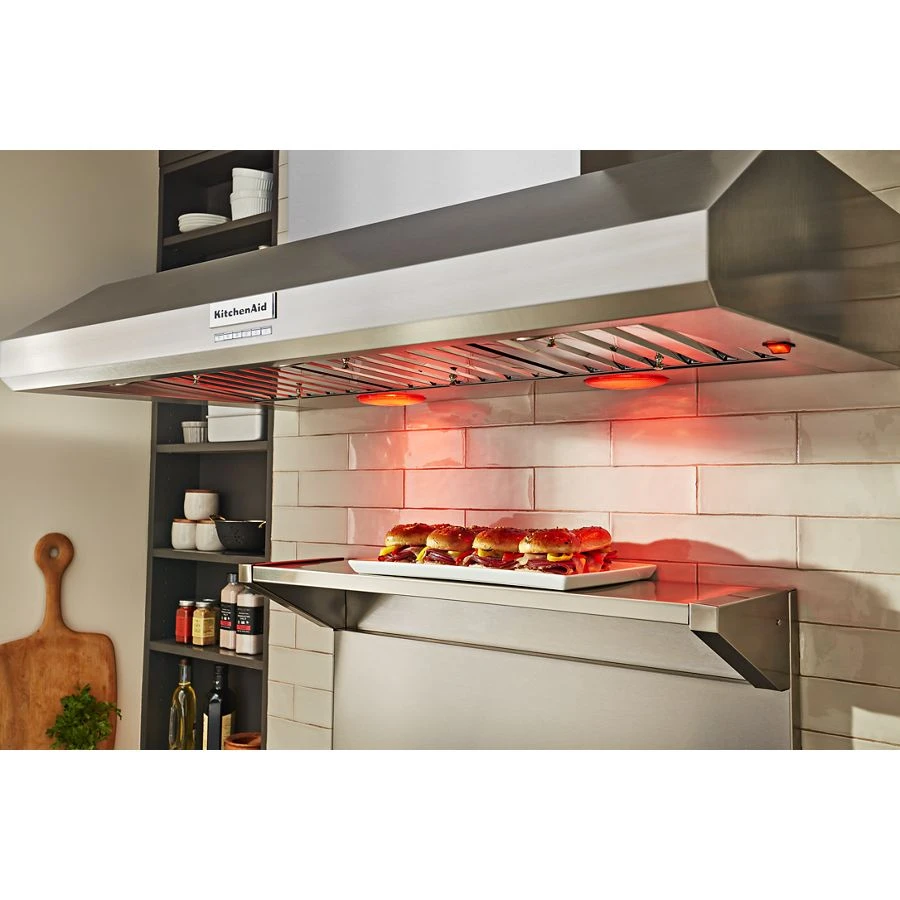 36" Range Hood Backguard Kit With Dual Position Shelf, Stainless Steel, Fits Jxw9036wp And Jxu9136wp, Size: 20" H view 3