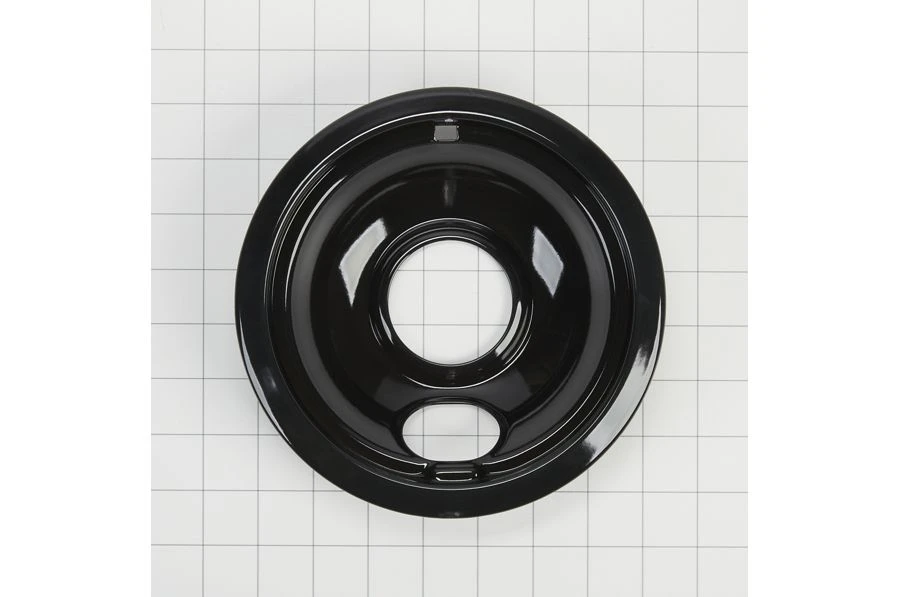 Range Electric/Cooktop 4-Pack Round Drip Bowls (Two 6-IN and Two 8-IN) - Black for Non-Hinged, 2-Wire Plug Cooking Elements W10288051