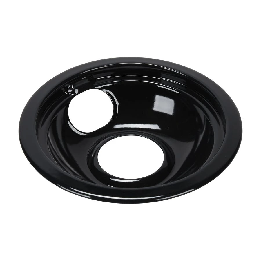 Range Electric/cooktop 6-in Round Drip Bowl (single-pack) - Black For Non-hinged, 2-wire Plug Cooking Elements W10290353RW