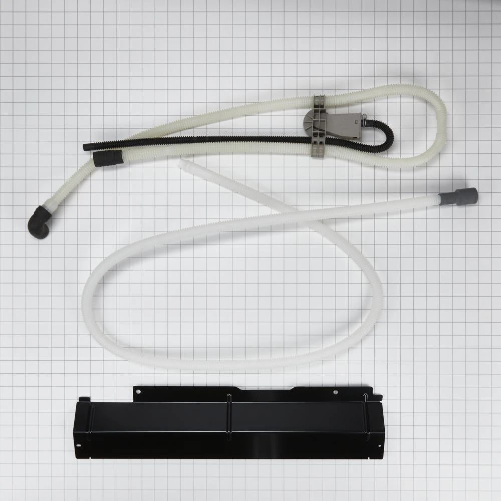 Dishwasher Converter Kit, Black-colored, converts the portable dishwasher to an under-the-counter installation W10322576