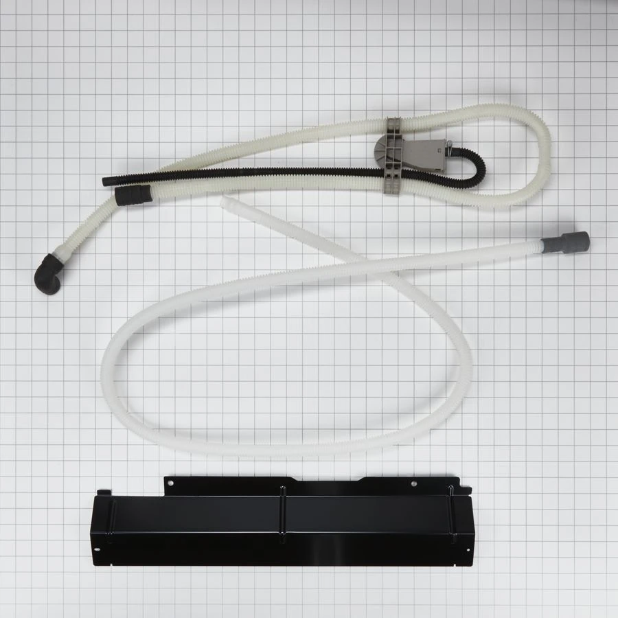 Dishwasher Converter Kit, Black-colored, Converts The Portable Dishwasher To An Under-the-counter Installation W10322576