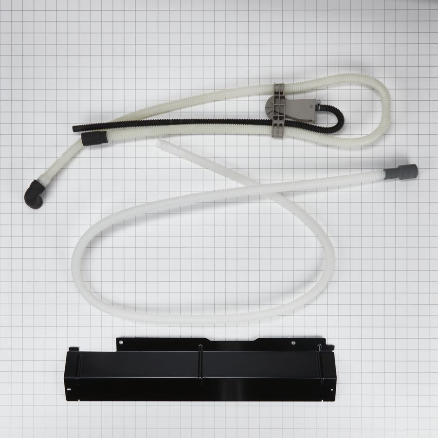 Dishwasher Converter Kit, Black-colored, Converts The Portable Dishwasher To An Under-the-counter Installation W10322576