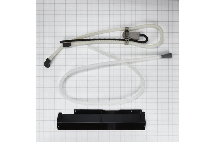 Dishwasher Converter Kit, Black-colored, converts the portable dishwasher to an under-the-counter installation W10322576
