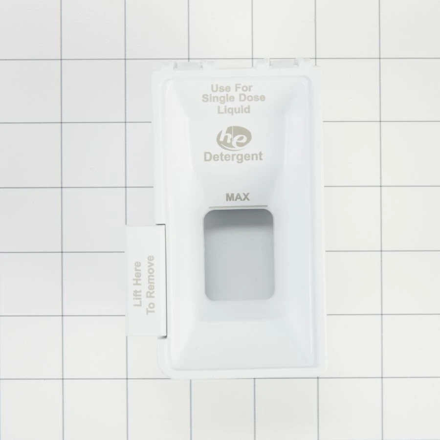 Single-Dose HE Detergent Dispenser Single Dose Cartridge Measuring 425-IN L x 25-IN W x 25-IN H W10340677A