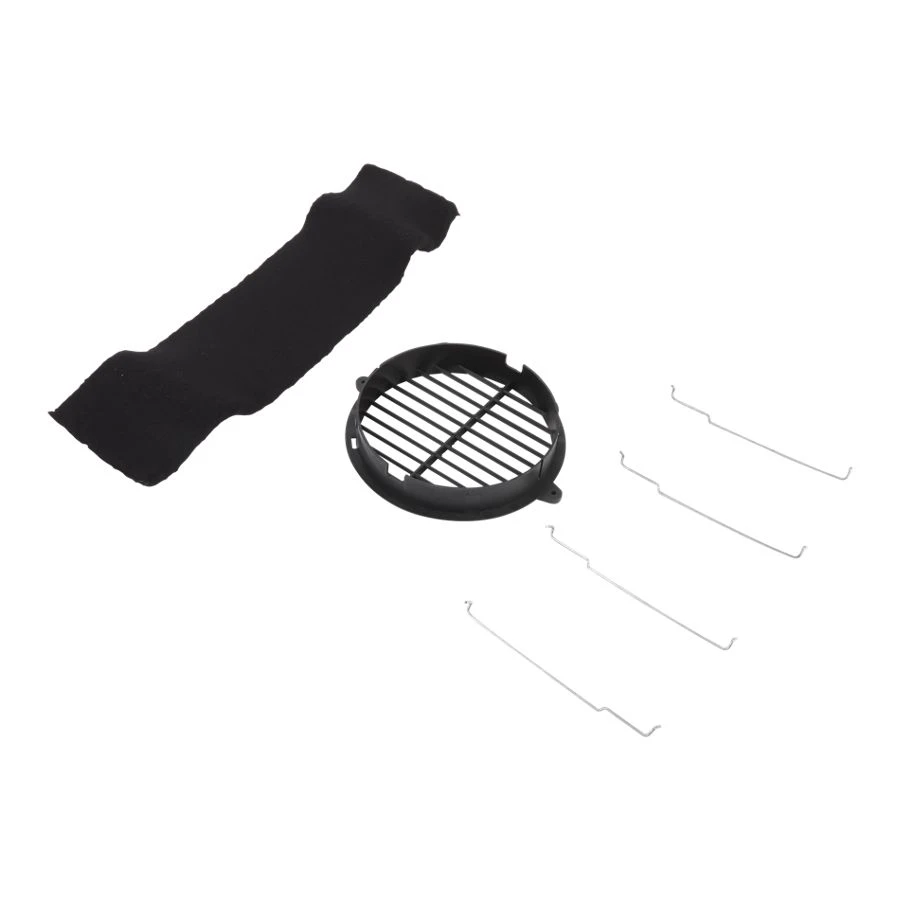 30" Range Hood Recirculation Kit with (1) charcoal filter, (1) black vent cover and (4) mounting brackets W10356918
