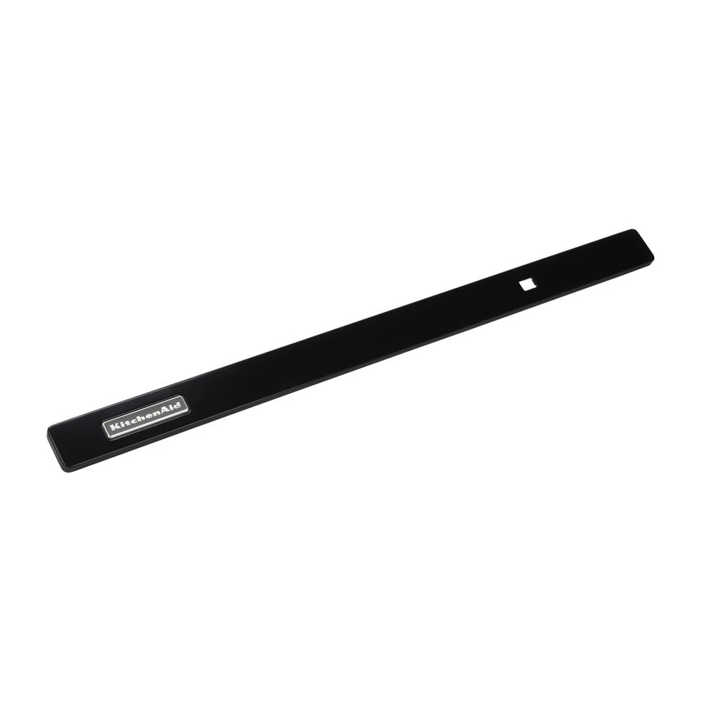 Vent Hood Downdraft Top Trim, Black, Size: 37" L x 3" W, fits KXD4630YSS W10387672