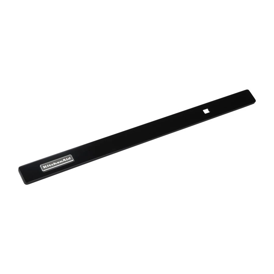 Vent Hood Downdraft Top Trim, Black, Size: 37" L X 3" W, Fits Kxd4630yss W10387672