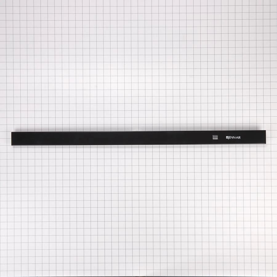36" Range Downdraft Vent Top Trim, Black, Fits Jxd7036ys W10387677