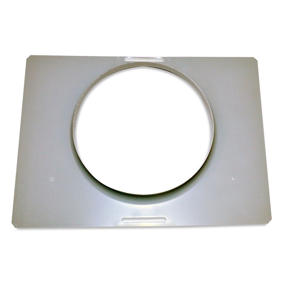 30" And 36" Range Hood Damper Mounting Plate, With 7" D Opening W10388168