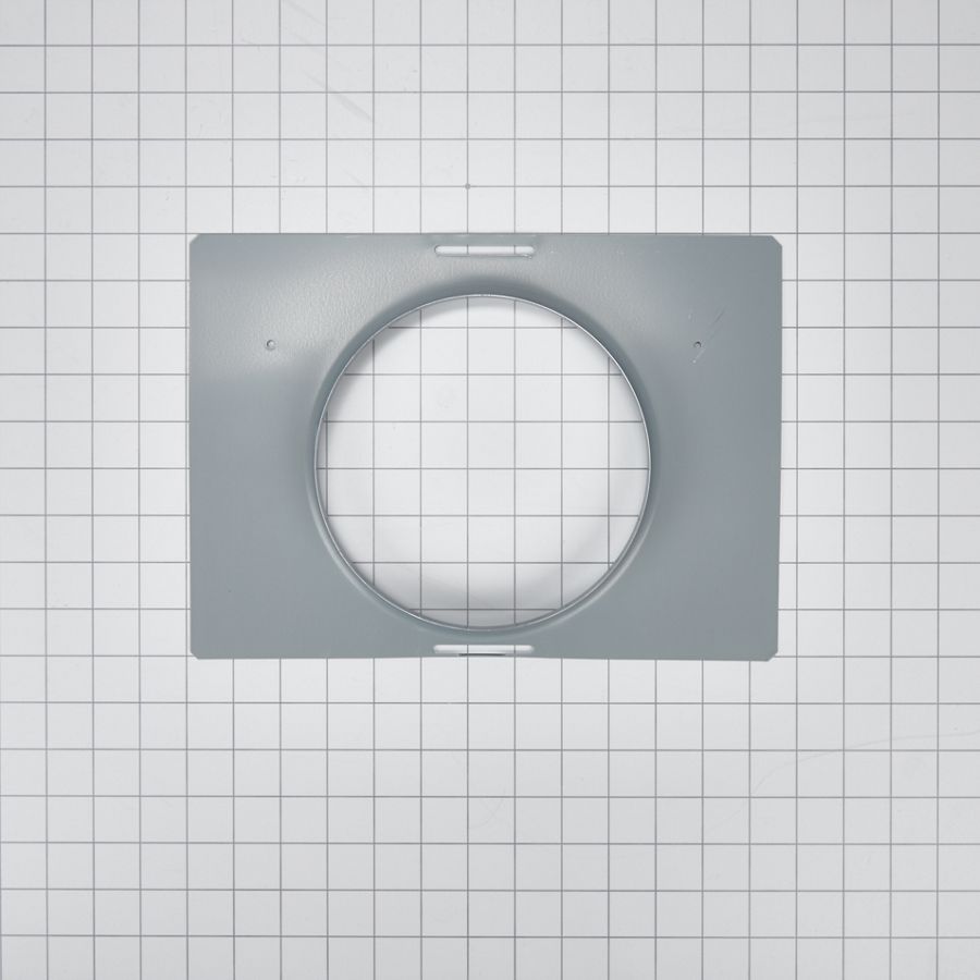 30" And 36" Range Hood Damper Mounting Plate, With 7" D Opening W10388168