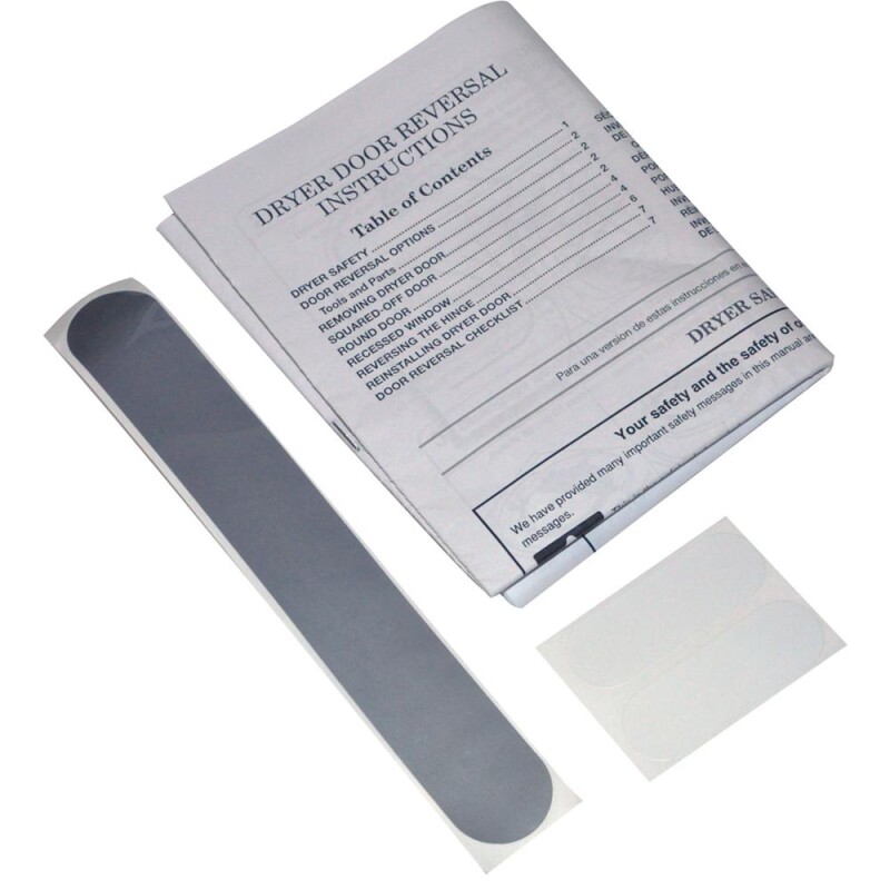 Dryer Door Reversal Kit W10406955