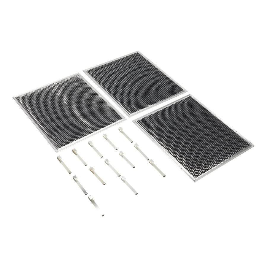 Range Hood Charcoal Replacement Filter Kit For Models Ih6302ys, Ihw6302yb, Ihw7302ys (includes 3 Filters And 12 Clips) W10412939
