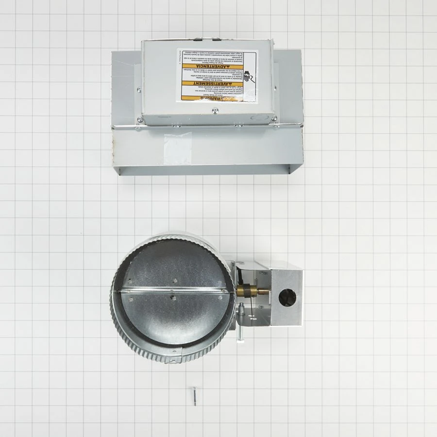 Range Hood Air Kit, 10" Round, Size: 3/4" x 10", ventilation greater than 400 CFM W10446914