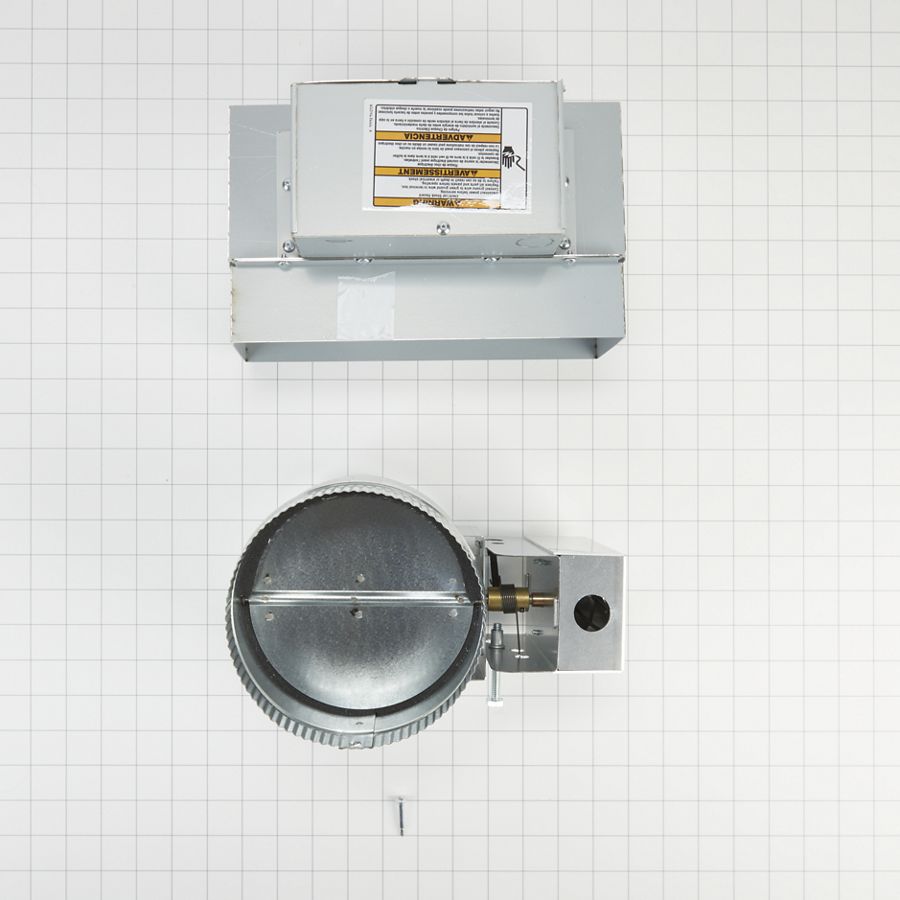 Range Hood Air Kit, 10" Round, Size: 3/4" X 10", Ventilation Greater Than 400 Cfm W10446914