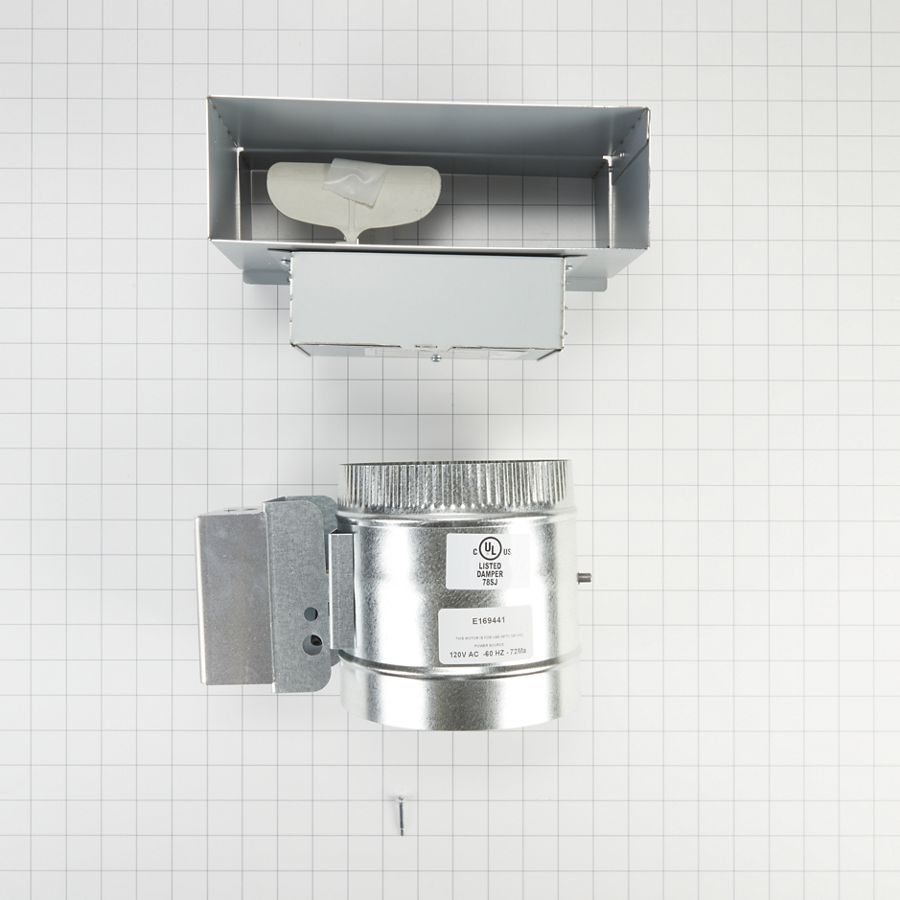 Range Hood Air Kit, 10" Round, Size: 3/4" X 10", Ventilation Greater Than 400 Cfm W10446914