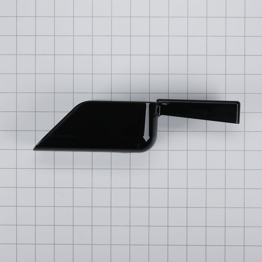Heavy-duty Plastic Ice Scoop For 50 Lbs Undercounter Ice Makers - Black W10508276A