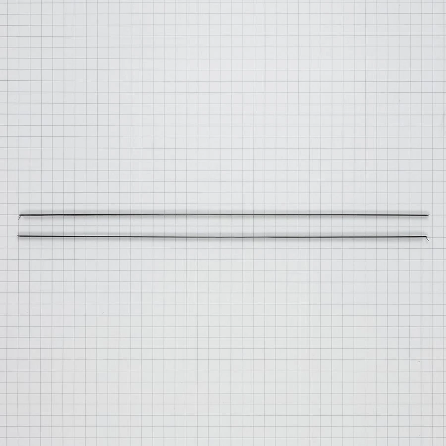 Built-In Oven Side Trim Kit with (2) trim pieces and installation instructions W10536162