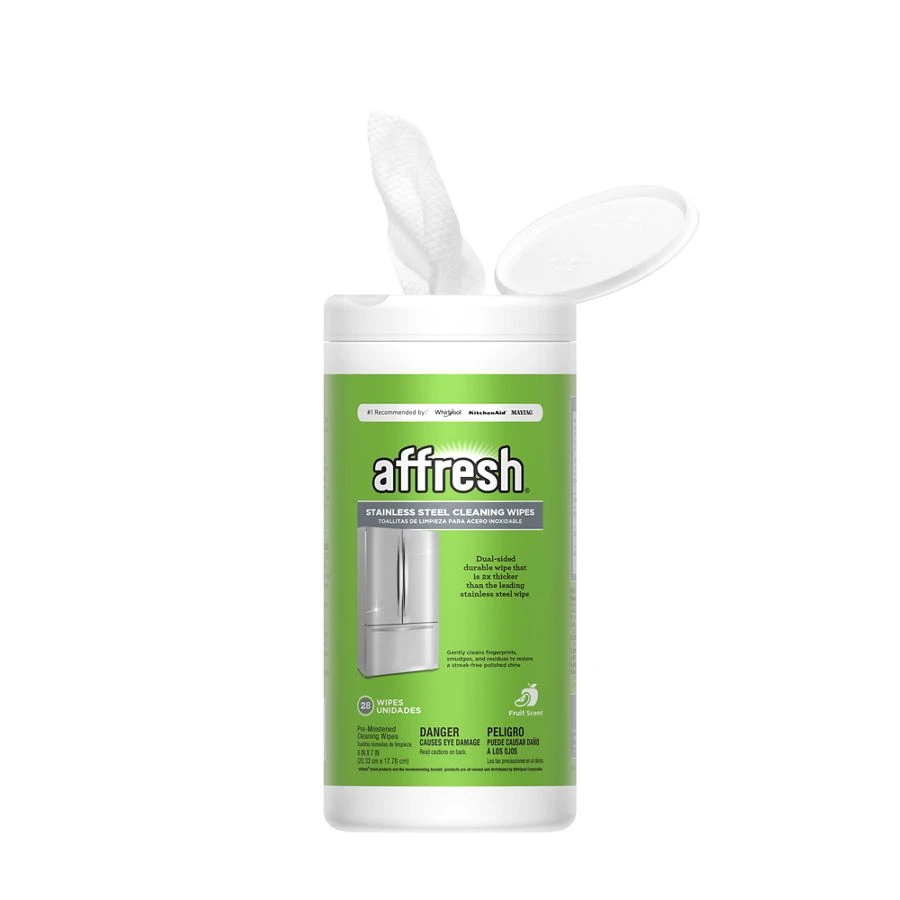 Stainless Steel Cleaning Wipes - 28 Count W10539769, product image 3 of 6