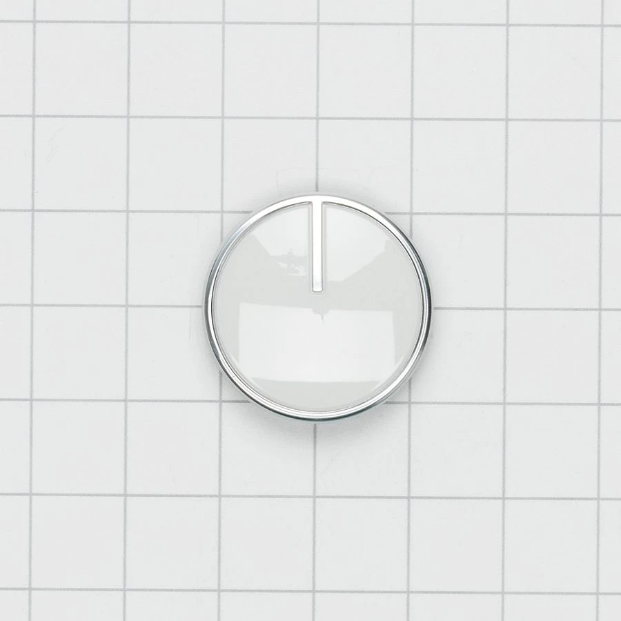 Front Load Washer or Dryer Timer Knob, White W10631126
