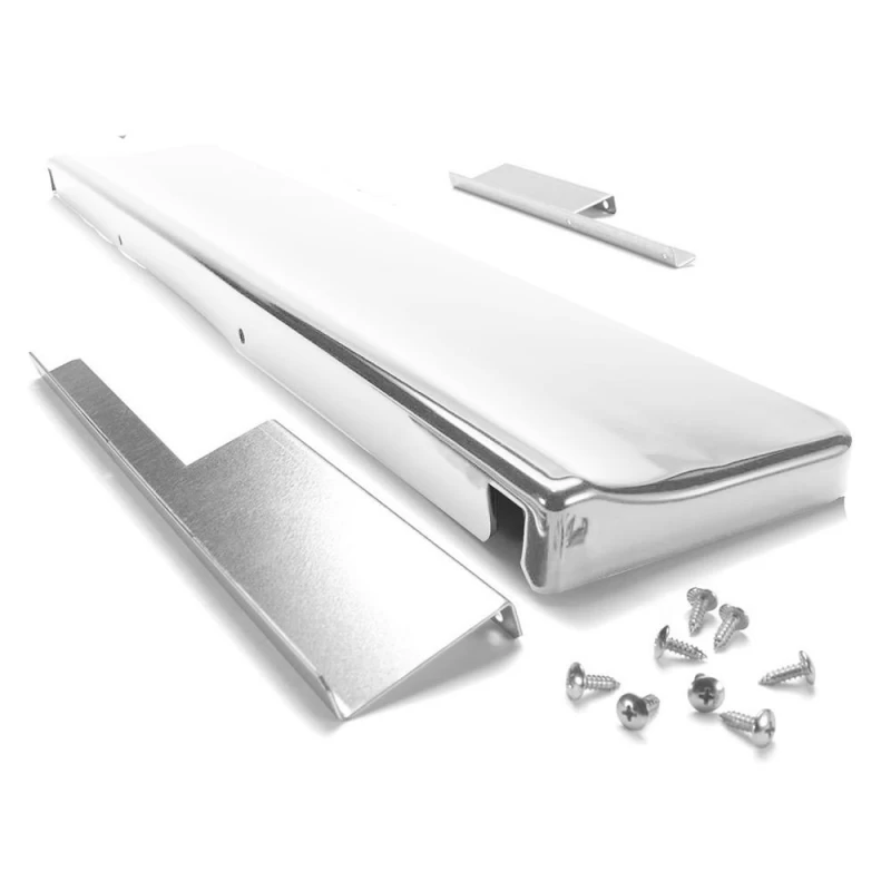 Slide-in Range Backsplash, White, Size: 30" W X 6" H W10655448