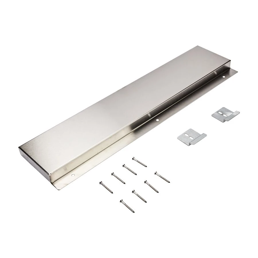 Stainless Steel Range Backsplash,Size: 30" W x 6" H W10655450