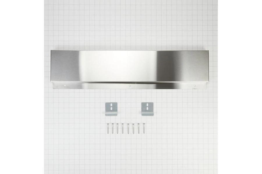 Stainless Steel Range Backsplash,Size: 30" W x 6" H W10655450