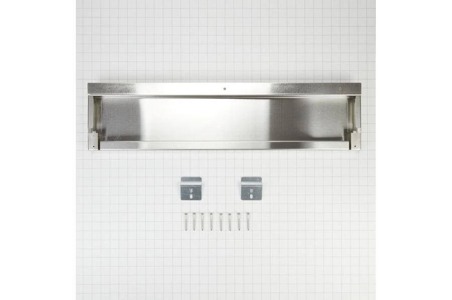 Stainless Steel Range Backsplash,Size: 30" W x 6" H W10655450