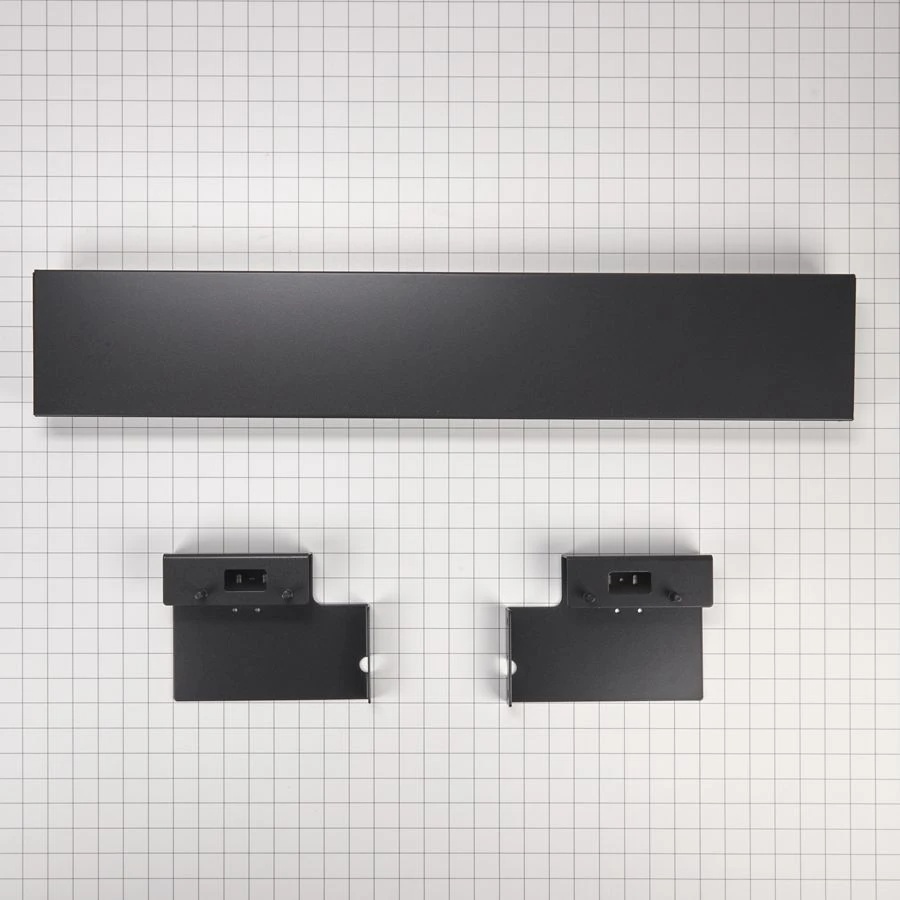 36" Refrigerator Armoire Style Door Panel Kit, Obsidian W10663562