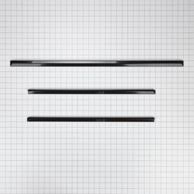 Whirlpool Slide-In Range Trim Kit, Black Other W10675026 Picture 1