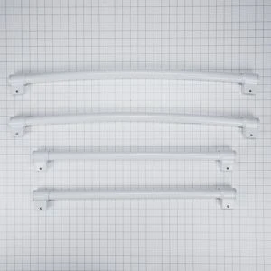 French Door Refrigerator Handle Kit, White W10716734