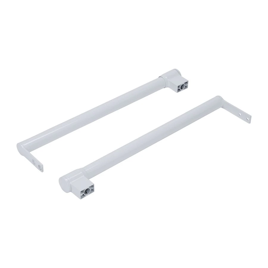 Handle Kit - White Top Mount Contour door W10721892, product image 2 of 5