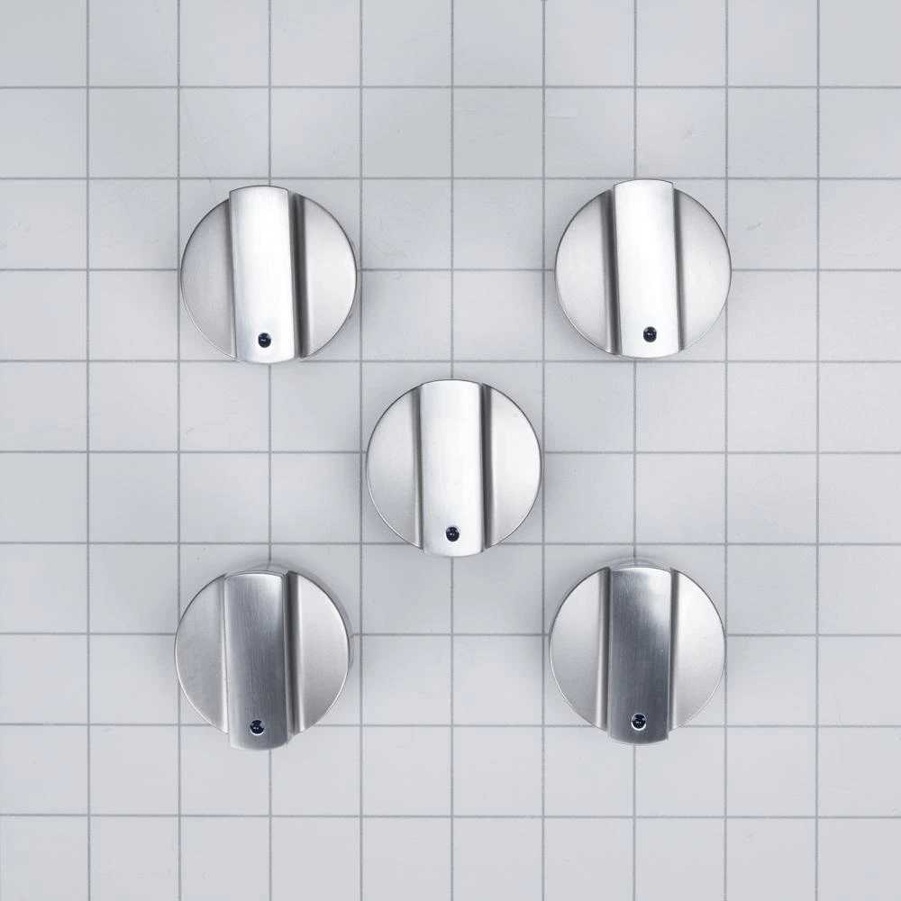 Premium Gas Cooktop Knob Kit (Set of 5) for Various MGC7430 and MGC7536 Models W10724598