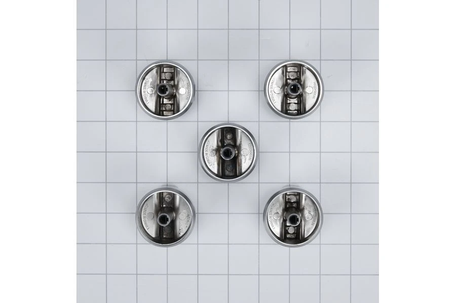 Premium Gas Cooktop Knob Kit (Set of 5) for Various MGC7430 and MGC7536 Models W10724598