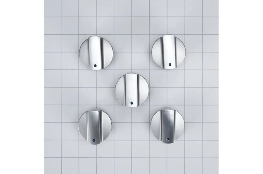 Premium Gas Cooktop Knob Kit (Set of 5) for Various MGC7430 and MGC7536 Models W10724598