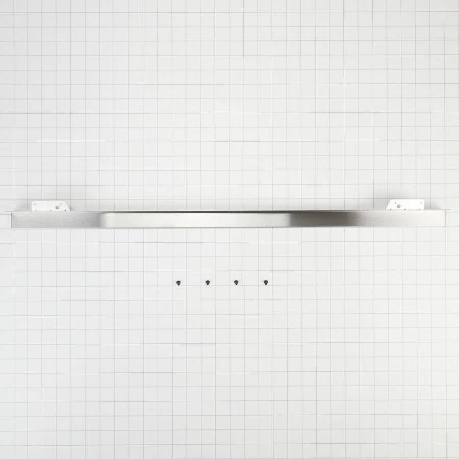 30" Warming Drawer Heat Deflector, Black/Stainless Steel W10727416